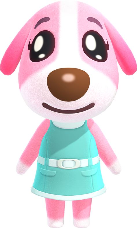 Cookie is a peppy dog villager in the Animal Crossing series. She is absent from Animal Crossing: Wild World, but returns in Animal Crossing: City Folk. Her name may refer to her sweet appearance. Her initial catchphrase, arfer, comes from the word "arf", the onomatopoeia of a dog's bark. Animal Crossing Wiki, Pink Island, Gemini Birthday, Fireworks Festival, Cookie House, Animal Crossing Wild World, City Folk, Animal Crossing Characters, Animal Crossing Villagers