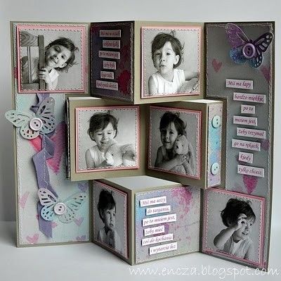 Tri Fold Picture Frame - Foter Faire Un Album Photo, Arte Pop Up, Tri Fold Cards, Pop Up Art, Step Cards, 카드 디자인, Interactive Cards, Shaped Cards, Fancy Fold Cards