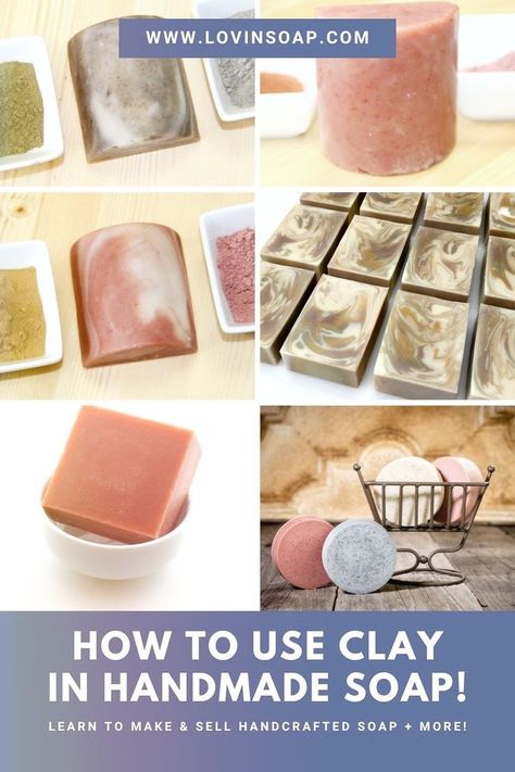 Clay Soap Recipe, Cold Press Soap Recipes, Facial Soap Recipe, Natural Soap Colorants, Homemade Face Wash, Natural Soaps Recipes, Cold Pressed Soap, Tallow Soap, Handmade Soap Recipes