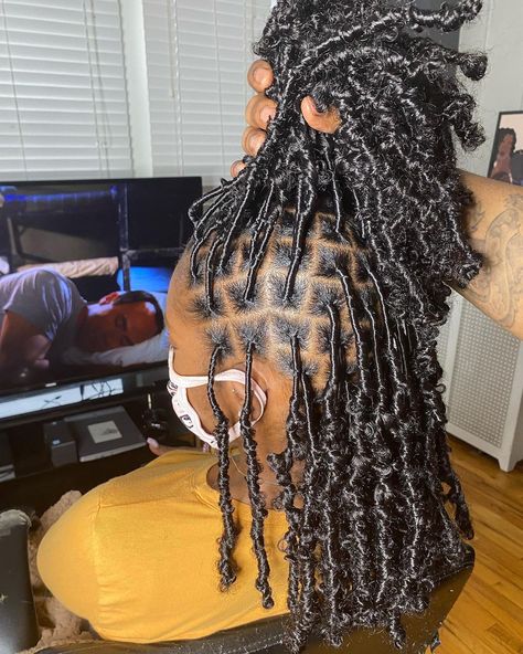 Small Butterfly Locs Short, Butterfly Locs Small, Small Butterfly Locs, 12 Inch Butterfly Locs, Dr Hairstyles, Short Butterfly Locs, Cornrow Updo Hairstyles, Cornrow Updo, Women Locs