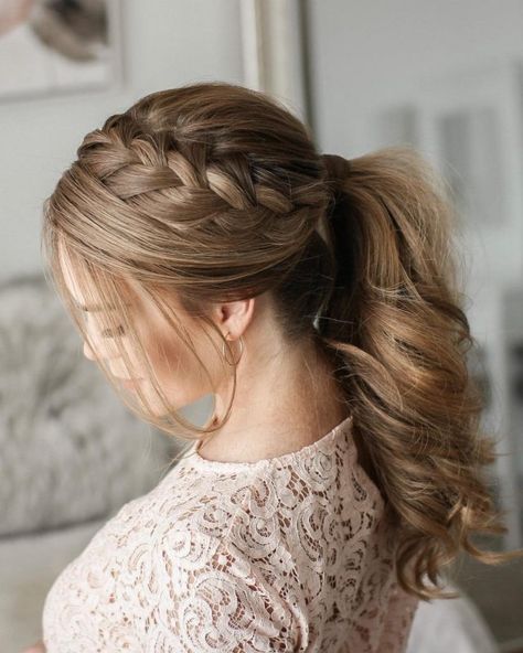 Long Braided Hairstyles, Missy Sue, French Braid Ponytail, Dutch Braid Hairstyles, Flower Girl Hairstyles, Easy Hairstyles For Long Hair, Braided Ponytail, Different Hairstyles, Fish Tail Braid