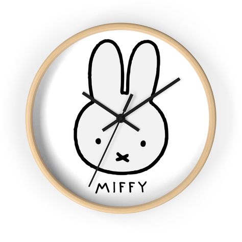 Miffy Clock, Wall Clock, Clock, Wall, 10 Things, Anime, Design