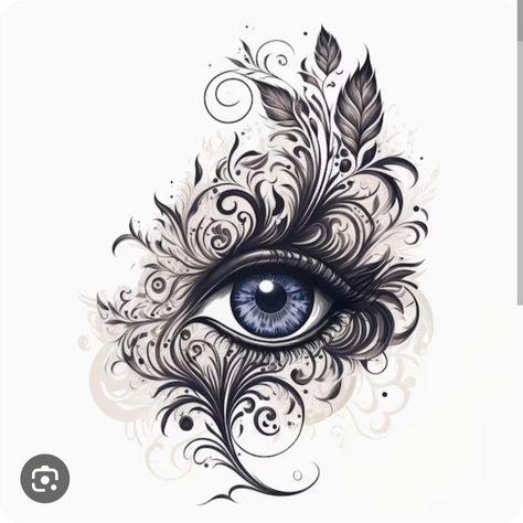 Beautiful Eye Tattoo, Mandala Eye Tattoo, Eye Tattoo Ideas Women, Ojo Tattoo, Third Eye Tattoos, Brother Tattoos, Evil Eye Tattoo, Eyeball Art, Chic Tattoo