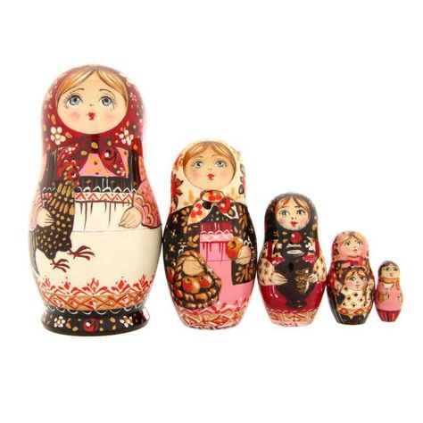 Nesting Doll Tattoo, Matryoshka Doll Art, Wood Peg Dolls, Babushka Dolls, Russian Dolls, Wooden Doll, Russian Nesting Dolls, Christmas Feeling, Matryoshka Doll