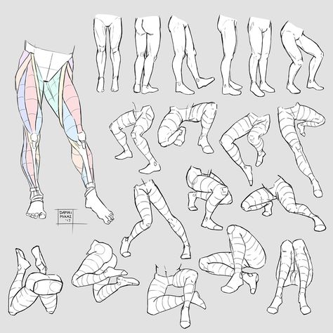 Leg Poses Drawing, Legs Drawing Reference, Leg Pose, Leg Drawing, Leg Reference, Drawing Legs, Male Figure Drawing, 그림 낙서, Human Anatomy Drawing