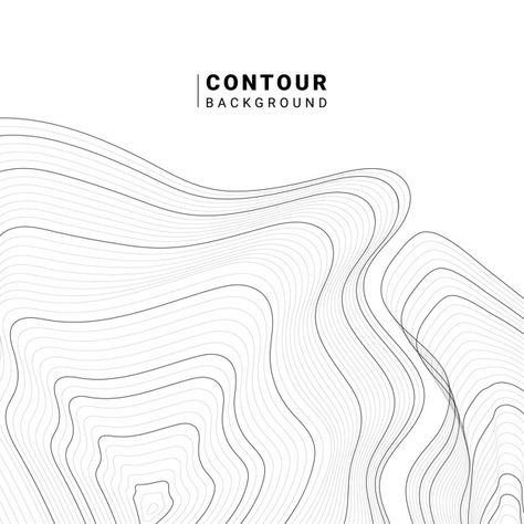 Monochrome abstract contour line illustr... | Free Vector #Freepik #freevector #background #pattern #abstract-background #abstract Contour Line Art, Contour Design, غلاف الكتاب, Soya Mumu, Line Abstract, Eco Logo, Contour Lines, Contour Line, Portfolio Design Layout