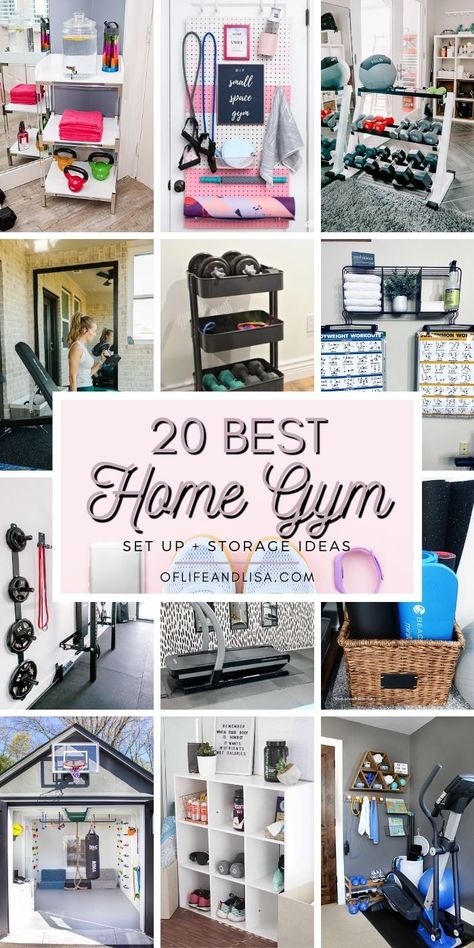 Small Workout Room, Gym At Home Ideas, Tiny Home Gym, Mini Gym At Home, Small Home Gym Ideas, Home Gym Storage, Home Gym Set, Home Gym Ideas, Small Home Gym