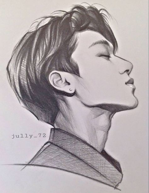 Korean Painting, Drawing Cartoon Faces, Kpop Art, Drawing Examples, San Ateez, Art Painting Gallery, Kpop Drawings, Easy Drawings Sketches, Amazing Drawings