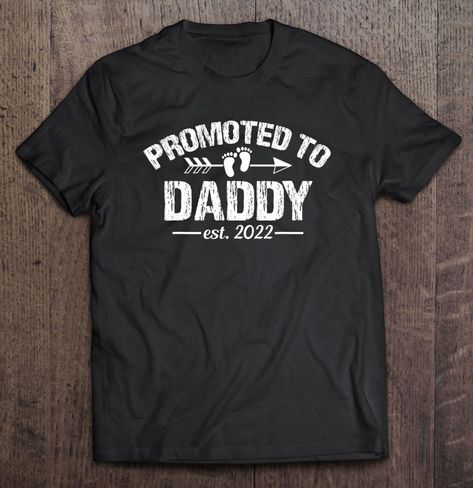 Promoted To Daddy To Be 2022 First Time Father Becoming Dad Jackson Mississippi, Vintage Nautical, Athletic Sports, Sports Tees, Virginia Beach, Vintage Sports, Sports Design, Athletic Fashion, Design T Shirt