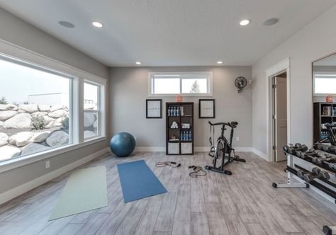 Best Home Gym & Workout Room Flooring Options | Home Remodeling Contractors | Sebring Design Build Workout Room Flooring, Small Home Gyms, Home Gym Flooring, Workout Room Home, Home Gym Garage, Best Kitchen Design, Home Remodeling Contractors, Gym Room At Home, Workout Room