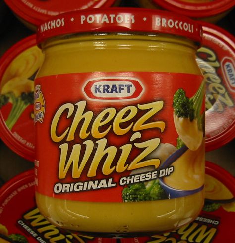 Of course, we'd have to have Cheez Whiz worked into the party somewhere.  A hot dip or fondue? Maybe. On crackers.  Oh, most likely. Does this belie my white trash background? You tell me. But don't talk with your mouth full.  You'll love this stuff. Cheez Whiz Recipes, Stuffed Pistolettes, Cheez Wiz, Cheez Whiz, Cajun Crawfish, Cheese Whiz, Cooked Cabbage, Food Scientist, Louisiana Recipes