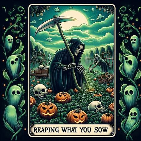 Really Cool Backgrounds, Tarot Cards Art, Cards Art, Sugar Skull Art, Tarot Art, Skull And Bones, Cool Backgrounds, Grim Reaper, Skull Art