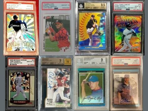 When deciding whether to collect baseball cards 2000 or not, it's hard to do without knowing what are the rarest, most valuable 2000 baseball cards available. If you're looking for a nice piece of history, 2000 seems like a good year to start collecting and if you're interested in 2000 baseball cards you will be thrilled to know there are great rare, vintage, and valuable ones up for sale In this article, we have #BaseballCards2000 Jose Canseco, Ichiro Suzuki, Albert Pujols, Baseball Pitcher, Mickey Mantle, World Baseball Classic, Good Year, The Outfield, San Diego Padres