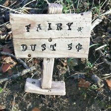 Fairy Garden Sign, Door Garden, Fairy Village, Fairy Garden Designs, Fairy Accessories, Fairy Furniture, Faeries Gardens, Fairy Crafts, Fairy Garden Houses