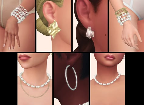 Joliebean's Jewelry Box - a CC set | Joliebean on Patreon Sims 4 Cc Jewelry, Cc Jewelry, Sims 4 Piercings, Maxis Match Cc, Pelo Sims, The Sims 4 Packs, Sims 4 Game Mods, Sims 4 Mm Cc, Sims 4 Gameplay