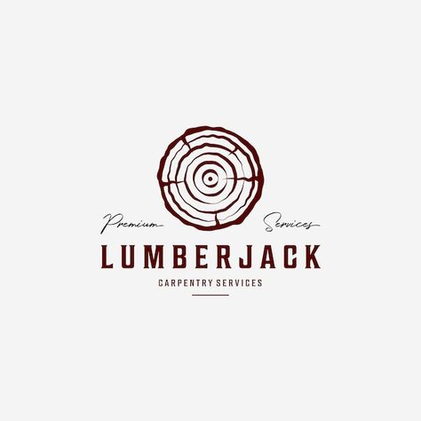 Wood Grain Logo, Furniture Logo Design Ideas, Sawmill Logo, Campground Business, Woodwork Logo, Carpentry Logo, Wood Logo Design, Woodcut Printing, Wooden Logo