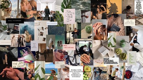 Vision board ideas vision board examples #visionboard #visionboardideas #manifestation #goalsetting Board Collage, Vision Board Collage, Vision Board Examples, Vision Board Ideas, Life Vision Board, Visual Board, Love My Body, Vision Boards, New Energy