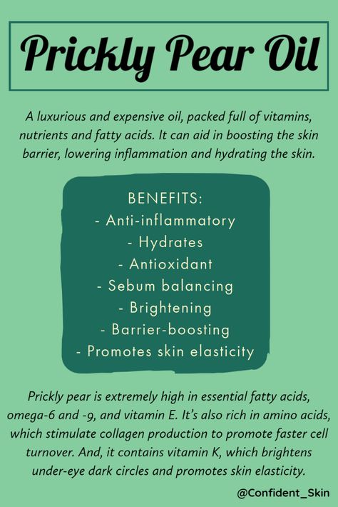 Prickly Pear Oil Benefits, Prickly Pear Benefits, Diy Mineral Makeup, Hoodoo Herbs, Skincare Facts, Prickly Pear Oil, Spa Marketing, Skin Facts, Bad Acne