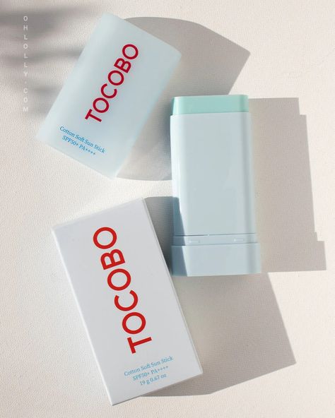 Suncream Stick, Tocobo Sun Stick, Korean Sunscreen For Oily Skin, Tocobo Sun Screen, Stick Sunscreen, Korean Sunscreen, Sunscreen Stick, Silky Skin, Body Sunscreen