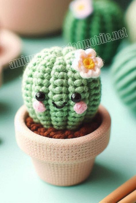 Amigurumi Dancer Cactus Keychain Free Pattern-1 Market Crochet Ideas, Market Crochet, Cactus Keychain, Crochet Cactus, Crochet Panda, Mini Cactus, Crochet Unicorn, Crochet Elephant, Bunny Wreath