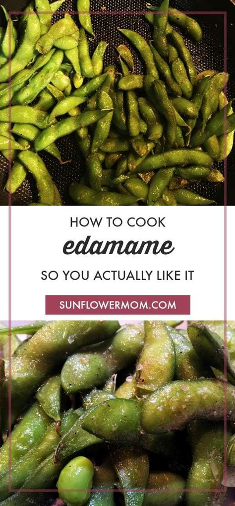 How To Cook Edamame, How To Make Edamame, Edamame Recipes, Spicy Seasoning, Edamame Beans, Salty Snacks, Nutritious Snacks, Pumpkin Soup, Edamame