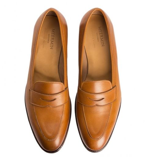 Tan Loafers Women, Loafers Women, Lady Boss, Penny Loafer, Women's Loafers, Goodyear Welt, Pretty Shoes, Penny Loafers, Vintage Shoes