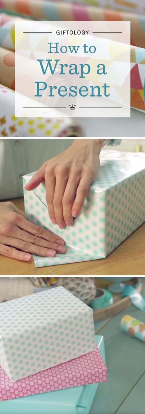 How To Wrap The Perfect Gift, How Do You Wrap Presents, How To Measure Gift Wrap, How To Wrap Long Rectangle Gifts, How To Wrap Christmas Presents Tutorials, How To Warp Gifts, Basic Gift Wrapping, How To Perfectly Wrap A Present, Easiest Way To Wrap Presents