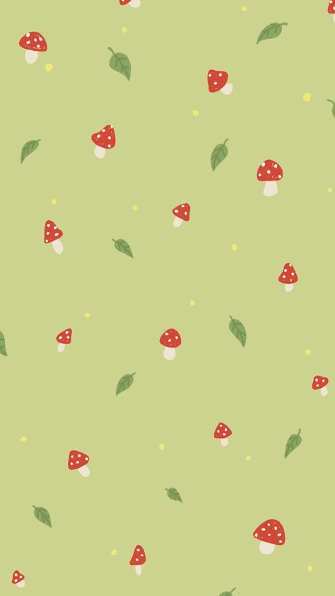 Mushroom Ipad Wallpaper Aesthetic, Macbook Wallpaper Mushroom, Cottagecore Mushroom Wallpaper, Patterns Aesthetic Simple, Mushroom Cute Wallpaper, Mushroom Astethic Wallpaper, Mushroom Print Pattern, Christmas Mushroom Wallpaper, Hongos Wallpaper