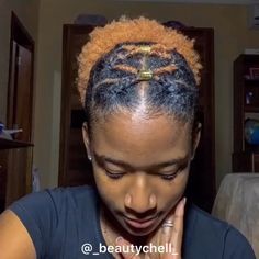 2 Braids Cornrows, Hairstyles Natural Hair Short, Rubber Band Hairstyles Natural Hair, Rubber Band Hairstyle, Band Hairstyles, Natural Hair Short, Viking Hairstyles, Rubber Band Hairstyles, Cabello Afro Natural