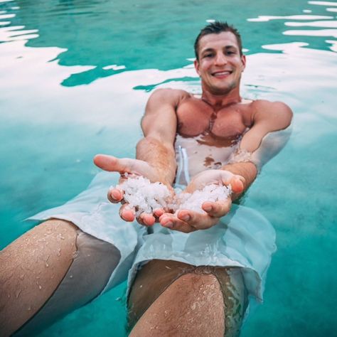 36.9k Likes, 278 Comments - Rob Gronkowski (@gronk) on Instagram: “#tbt to when I visited the Dead Sea. I love to always find time to treat my body, and what better…” Gronk Rob Gronkowski, Rob Gronkowski, Football Theme, Football Themes, One More Day, Nfl Cheerleaders, Nfl Sports, Athletic Men, Dead Sea