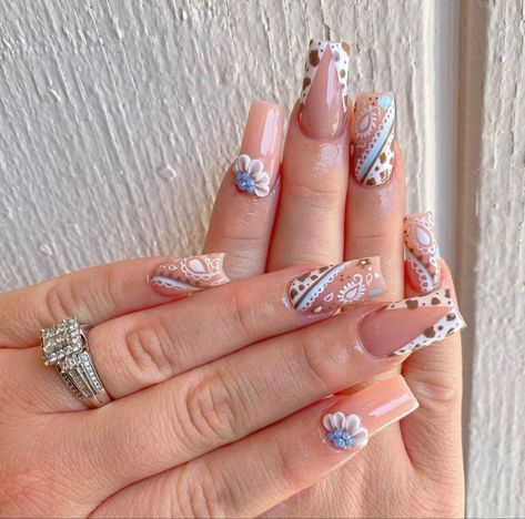 Country Acrylic Nails, Rodeo Nails, Cowboy Nails, Stiletto Nails Short, Western Nails, Boho Nails, Country Nails, Cow Nails, Winter Nails Acrylic