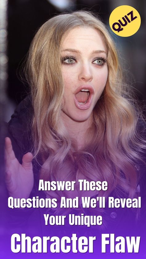 Uncover Your True Flaw: Take the Quiz Quizzes For Fun Personality Tests, Weirdly Specific And Emotional Quizzes, What Kind Of Witch Am I Quiz, Buzzfeed Personality Quiz, Quote Quiz, Free Quizzes, Personality Tests, Character Flaws, Test Quiz