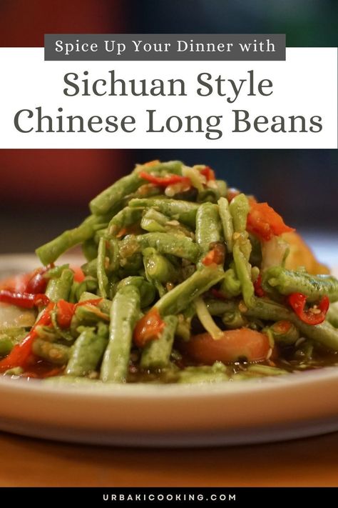 Looking for a way to add some excitement to your dinner routine? Look no further than Sichuan Style Chinese Long Beans! These versatile and flavorful beans are a staple in Southeast Asian cuisine and are sure to take your taste buds on a journey. Whether you're a vegetarian, a meat lover, or somewhere in between, Sichuan Style Chinese Long Beans are a great addition to any meal. They have a unique taste and texture that is both crunchy and intense, and can be cooked in a variety of ways. Yard Long Beans Recipe, Asian Green Beans Chinese Style, Green Beans Chinese Style, Long Green Beans Recipes Chinese, Chinese Green Beans, Chinese Long Beans, Long Beans, Chinese Green, Meat Lover