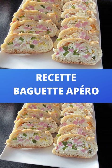 Recette Baguette apéro Best Homemade Bread Recipe, Baguette Recipe, New Years Eve Dinner, Easy Cooking Recipes, Wrap Sandwiches, Finger Food, Easy Cooking, Finger Foods, Food Dishes