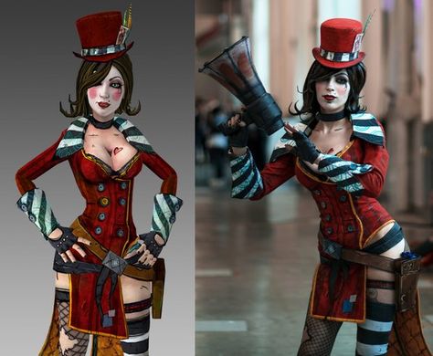 Mad Moxxi Red or Purple cosplay costume inspired by Borderlands MADE TO ORDER Female Circus Ringleader, Moxxi Cosplay, Harley Quinn Victorian Dress, Steampunk Queen Of Hearts, Steampunk Harley Quinn, Alexstrasza Cosplay, Borderlands Cosplay, Purim Costumes, Tiny Tina