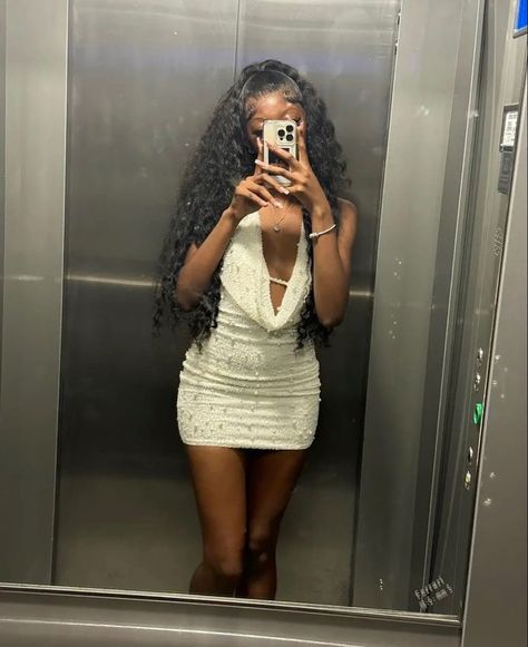 Pretty Tina Dress, Two Piece Outfits Birthday, 17 Birthday Dress Ideas, Birthday Dinner Outfits Black Woman, 17 Birthday Dresses, Going Out Dress Outfits, Cute Birthday Outfits Black Women Classy, 16th Birthday Dinner Outfit, Dresses For Birthday Dinner