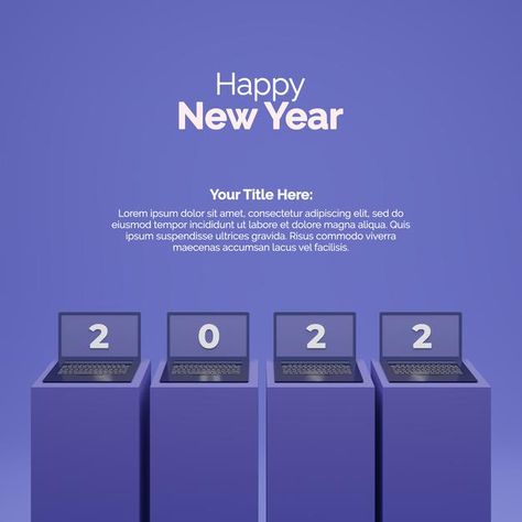 Happy new year 2022 on the laptop screen... | Premium Psd #Freepik #psd #background #banner #christmas #winter New Year Brand Post, New Year Banner Design Ideas, New Year Posts Social Media, New Year Content Ideas, New Year Social Media Post Design, New Year Creative Ads Design, Creative New Year Post, New Year Motion Graphics, New Year Ads Creative