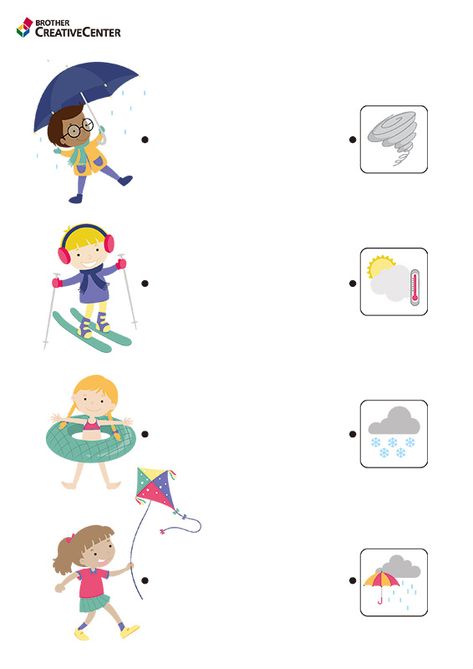 Types Of Weather Worksheet, Types Of Weather Kindergarten, Templates For School, Weather For Kids, Types Of Weather, Seasons Worksheets, Weather Worksheets, Weather Science, Toddler Worksheets