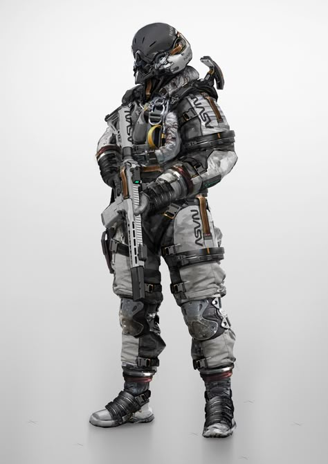 Futuristic Soldier, Space Armor, Astronaut Suit, Tactical Armor, Futuristic Armor, Space Suits, Astronaut Wallpaper, Futuristic Armour, Sci-fi Armor