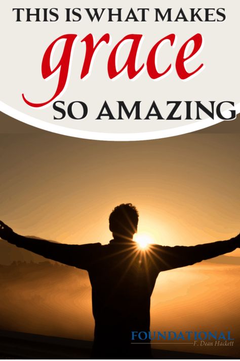 Is grace really amazing? If so, what makes grace so amazing and how can that amazing grace impact our lives today? The answer is, of course, in the gospel. #Foundational #grace #ChristianLiving #JesusChrist What Is Grace, Free Sermons, God Bless Us All, Verse Mapping, Bible Topics, Biblical Encouragement, How To Be Graceful, Jesus Said, Kingdom Of God