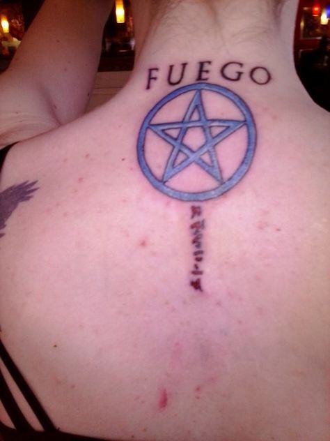 Harry Dresden Tattoo, Dresden Files Tattoo, The Dresden Files, Harry Dresden, Jim Butcher, Wizard Tattoo, Dresden Files, The Pentagram, Literary Tattoos