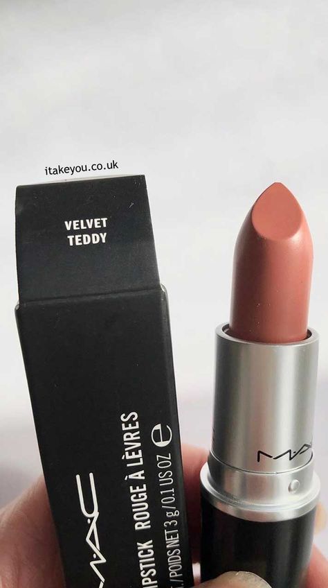 Mac Lipstick Colors, Beauty Shopping List, Mac Lipstick Swatches, Best Mac Lipstick, Euro Trash, Mac Velvet Teddy, Mac Lipstick Shades, Green Lipstick, Lipstick For Fair Skin