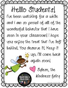 Kindness Fairy Classroom, Kindness Fairy, Classroom Positivity, Classroom Fairy, Kindergarten Behavior, Positive Behavior Management, Design Learning, Digital Visual, Teaching Classroom Management