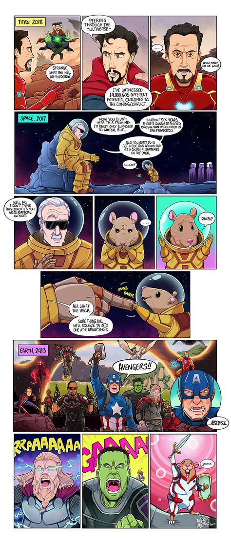 Stan Lee and a Mouse Are the True Heroes of Avengers: Endgame Oc Funny, Strongest Avenger, Hero Oc, Dc Memes, Marvel Vs Dc, Marvel Comic Universe, Marvel Jokes, Marvel Vs, Marvel Funny