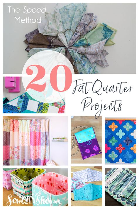 Fat Quarter Sewing Projects, Fat Quarter Projects, Trendy Sewing, Sewing Tutorials Free, Small Sewing Projects, Free Quilting, Design Guide, Easy Sewing Projects, Diy Sewing Projects