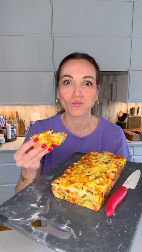 Stella Drivas 🇬🇷🇺🇸 (@hungry.happens) • Instagram photos and videos Egg Loaf Recipe, Stella Drivas, Veggie Loaf, Egg Loaf, Hungry Happens, Healthy Body Images, Lemon Potatoes, One Pan Meals, Greek Recipes