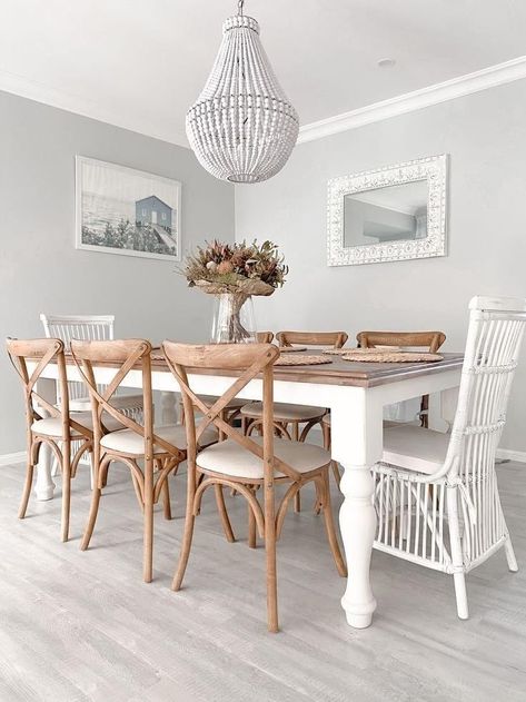 Hampton Style Dining Room, Hamptons Style Dining Room, Hamptons Dining Room, Hamptons Style Living Room, Hamptons Dining Table, Hamptons Living Room, Hamptons Dining, Styl Hampton, Cottage Dining Rooms