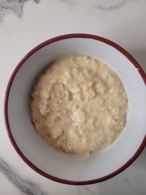 Creamy Oatmeal Custard Egg Yolk Custard Recipe, Oatmeal Custard, Microwave Oatmeal, How To Make Custard, Oatmeal And Eggs, Creamy Oatmeal, Protein Oatmeal, Creamy Eggs, Custard Recipes