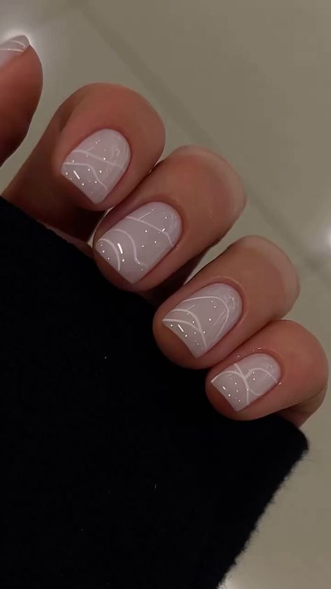 Short Neutral Nails With Design, Short Nail Model, Small Nails Design Classy, Short Gel Nails Ideas Simple Classy, Nails On Natural Short Nails, Nail Ideas For Nurses, Nails Short Square Design, Formal Pedicure Ideas, Minimal Gel Nails