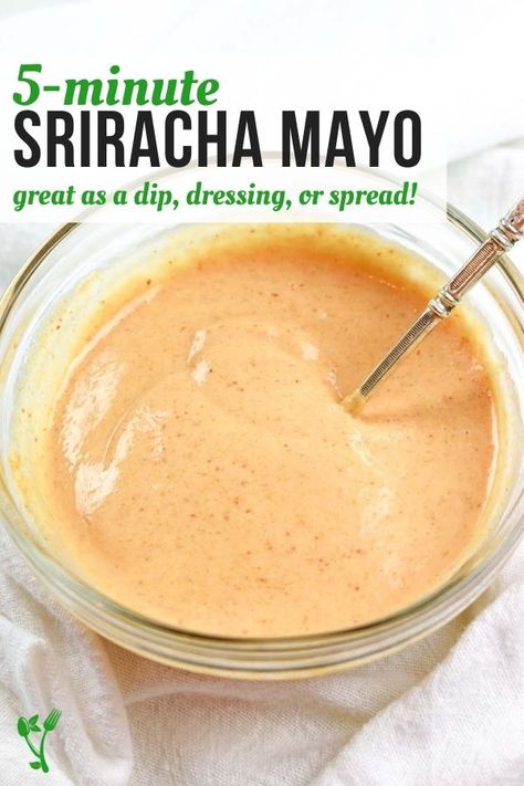 Siracha Recipes, Mayo Salad Dressing, Sriracha Mayo Recipe, Sriracha Mayo Sauce, Dip Sauces, Spicy Mayo Recipe, Cajun Sauce, Sauces Recipes, Mayo Recipe